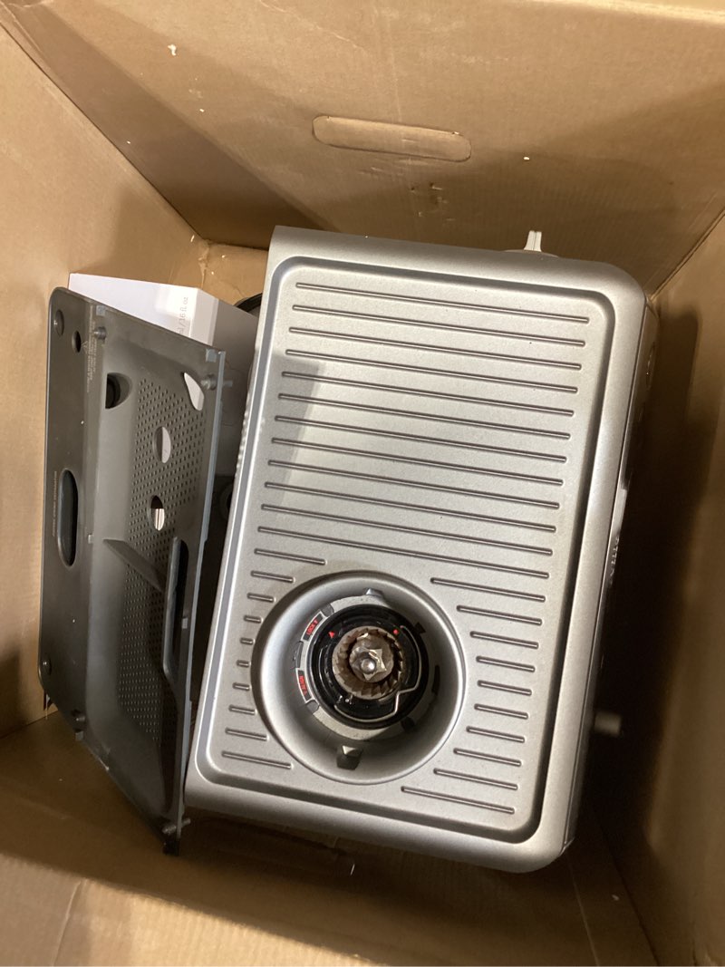 Condition photo showing As Is for breville - the barista express espresso machine with 15 bars of pressure, milk frother and intergrated grinder - stainless steel