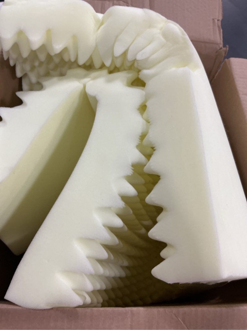 Condition photo showing As Is for Waterproof XXL Dog Beds Large Sized Dog, Outdoor Orthopedic Washable Crate Pad 48 inch, Jumbo XXLarge Foam Pet Bed with Removable Cover Reversible, Durable Anti-Slip Kennel Pad, 47"x29", Gray XXL(47x29x4) Grey