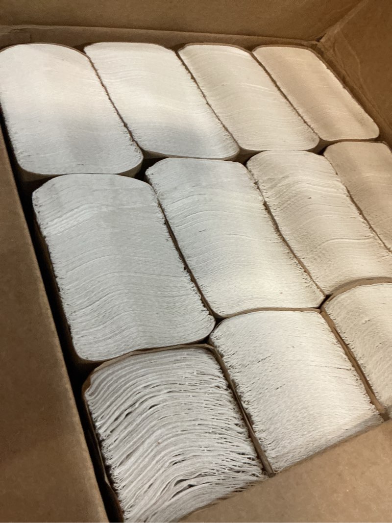 Condition photo showing New/Like New for abilityone - 8540016770076 - multi-fold paper towel - 9.25" x 3" - white - 16 units