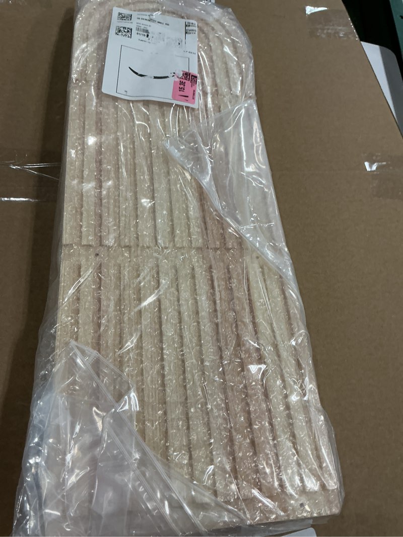 Condition photo showing New/Like New for Geetery 2 Pcs Arch Wood Floating Shelf Mid Century Rainbow Wall Shelves Modern Boho Wall Shelf Retro Mounted Wood Arch Decor for Bedroom Living Room Classroom Bathroom Display(3 Tier)