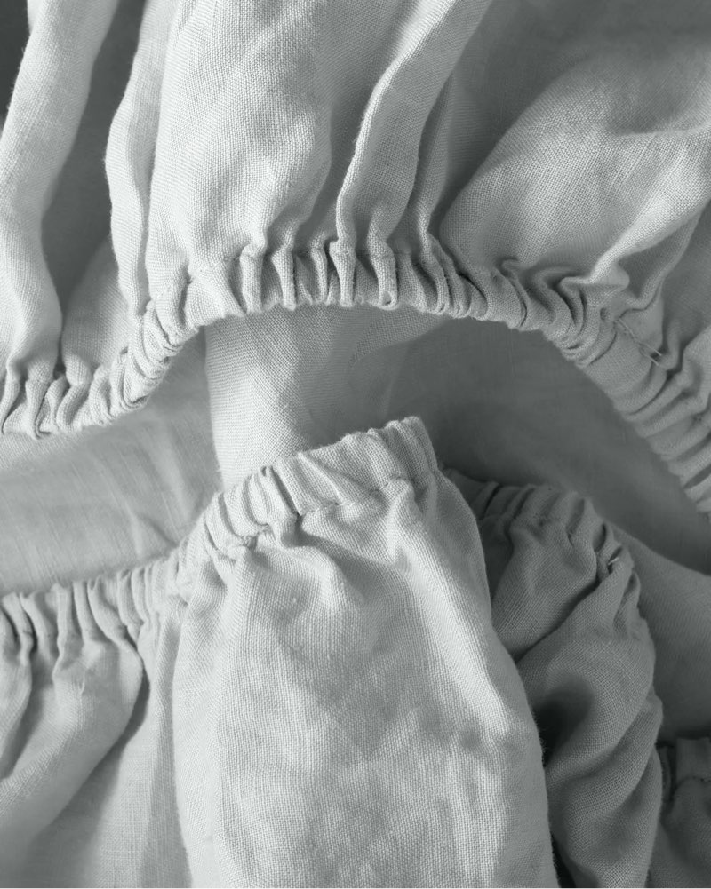 european linen fitted crib sheet 4 pieces king