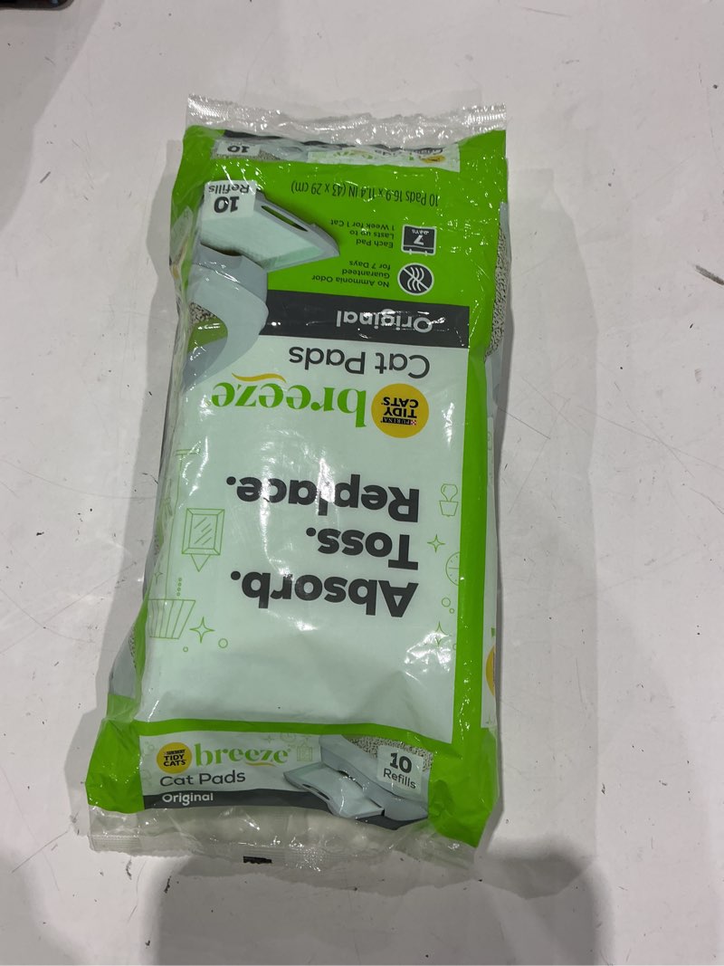Condition photo showing New/Like New for purina tidy cats breeze litter system cat pad refills  breeze 10ct. refill pack  10 ct. pouch