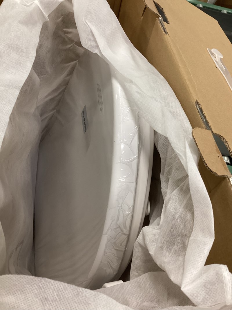 Condition photo showing Good Condition for Upgrade Bidet Toilet Seat Elongated, Rear and Feminine Wash, Unlimited Warm Water, Heated Seat, Warm Air Drying, Soft Close Lid, Sense Seat, Toilet Bidet Seat Elongated with Night Light