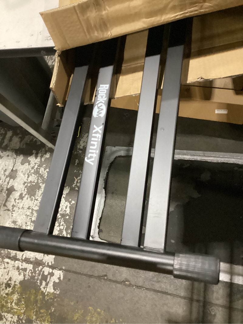 Condition photo showing As Is for RockJam Xfinity Heavy-Duty, Double-X, Pre-Assembled, Infinitely Adjustable Piano Keyboard Stand with Locking Straps Pre-Assembled Double Braced Keyboard Stand