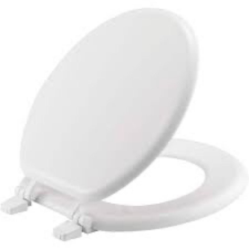 Assorted toilet seats lids