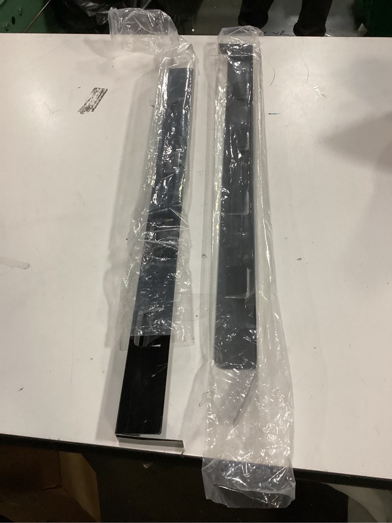 Condition photo showing As Is for Stove Gap Covers 316 Stainless Steel Stove Gap Filler Oven Side Gap Filler Between Stove and Counter Slide in Range Trim Kit for Kitchen 2 Pack(23.6-26” Shiny Black) 23.6" to 26" Shiny Black