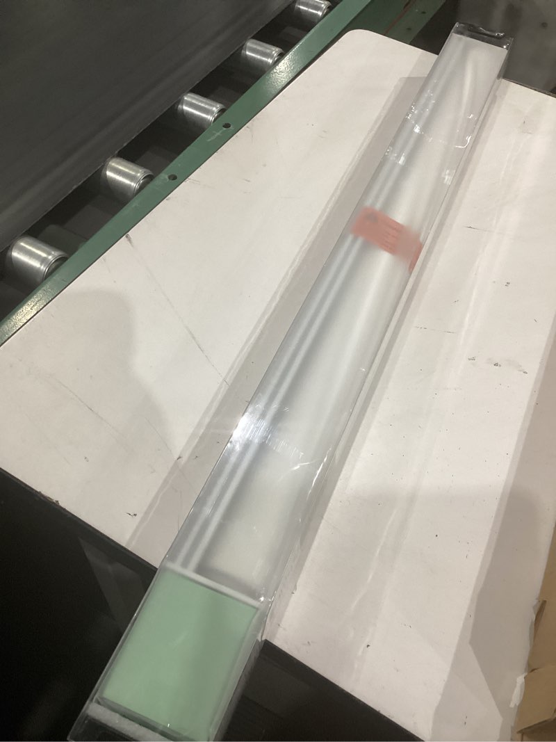 Condition photo showing Good Condition for aosky light filtering roller shades cordless blinds for windows, 1% openness free-stop shades with valance, thermal insulated fabric, uv protection, natural woven blinds?28" w x 72" h, white? white 28"w x 72"h