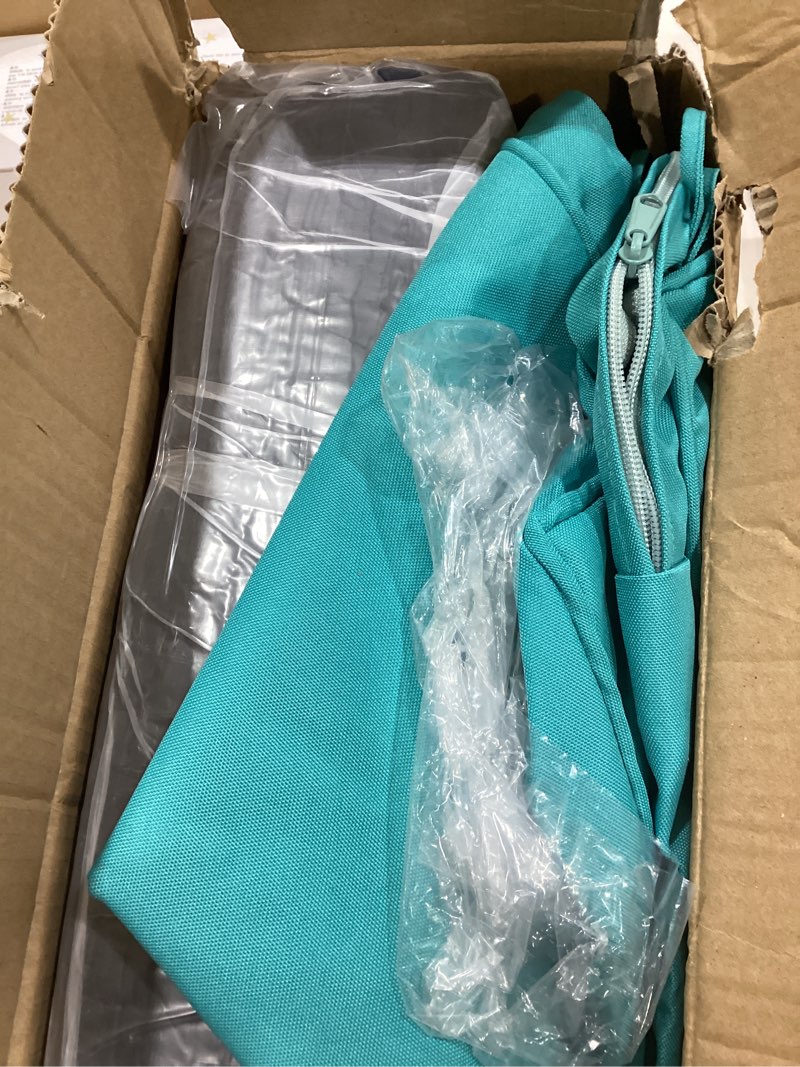Condition photo showing Good Condition for Outdoor Chair Cushions Set of 4,Waterproof Outdoor Seat Cushions for Patio Furniture,Patio Chair Cushion with Handle and Ties, Square Out Door Chair Pads,19" x 19" x 3", Teal Teal 19x19x3-Square
