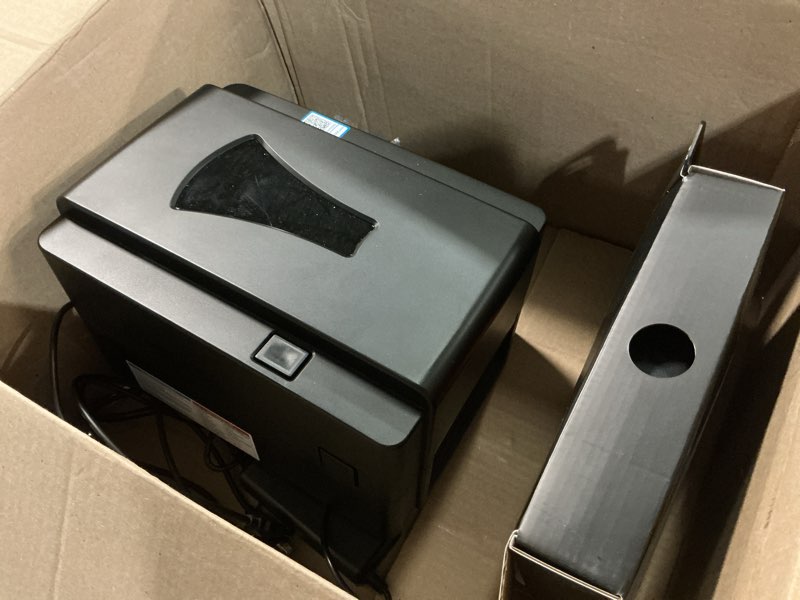 Condition photo showing Good Condition for satin ribbon printing machine with holder+usb &app+bluetooth,upgrade 300 dpi digital ribbon printer thermal label printer foil stamping printing machine, support multiple languages t4301