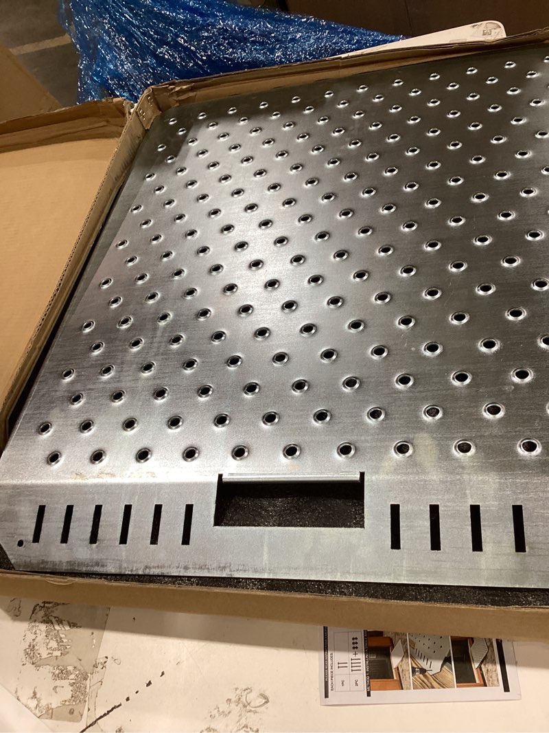 Condition photo showing Good Condition for heavy-duty shed ramp lawn equipment loading ramps for riding mowers bike motorcycle tractor snow blower garden cart,1500lbs capacity anti-slip punch plate, sheds garage access ramp - 2 pcs 2pc