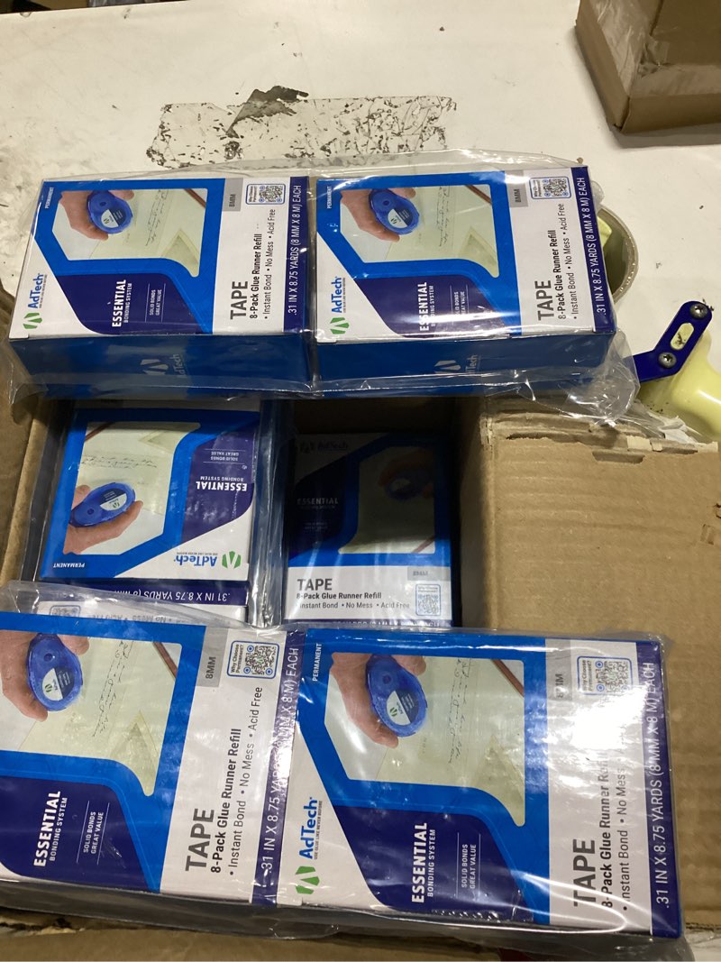 Condition photo showing Good Condition for adtech 05674 permanent crafter's tape refills, case pack of 12 tape refills (pack of 12)
