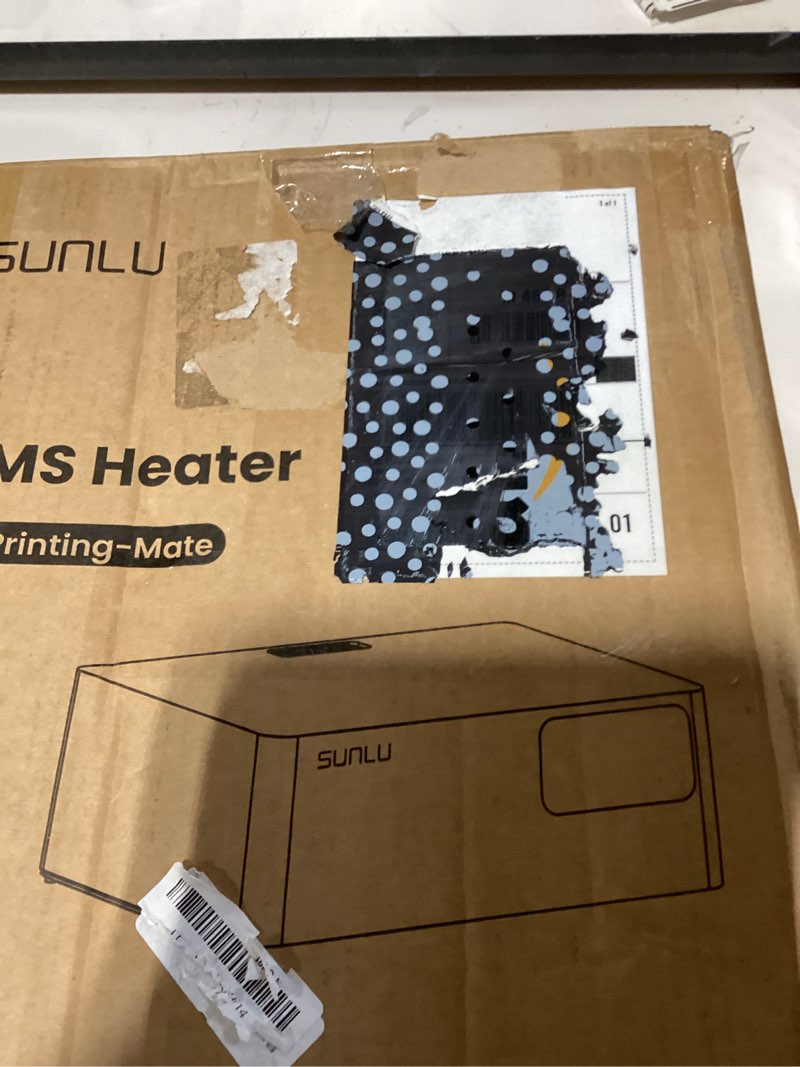 Condition photo showing New/Like New for SUNLU AMS Heater, Compatible with Bambu lab AMS Gen 1 – Enables Simultaneous Printing & Drying, Easy Installation, Fast Heating to 70°C, 4-Spool Capacity Filament Dryer