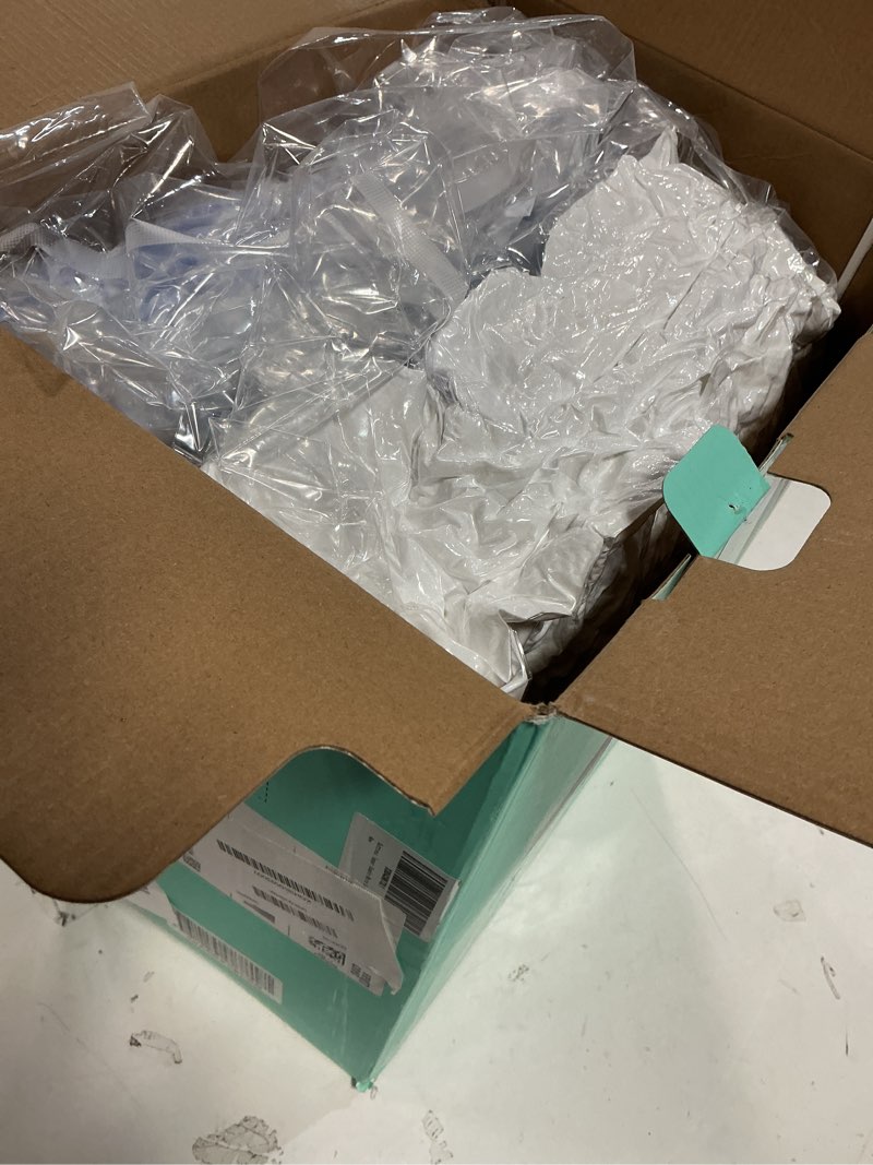 Condition photo showing New/Like New for Dual Layer 4 Inch Memory Foam Mattress Topper Queen - 2 Inch Gel Memory Foam and 2 Inch Pillow Top Mattress Pad, 7-Zone Egg Crate Mattress Topper