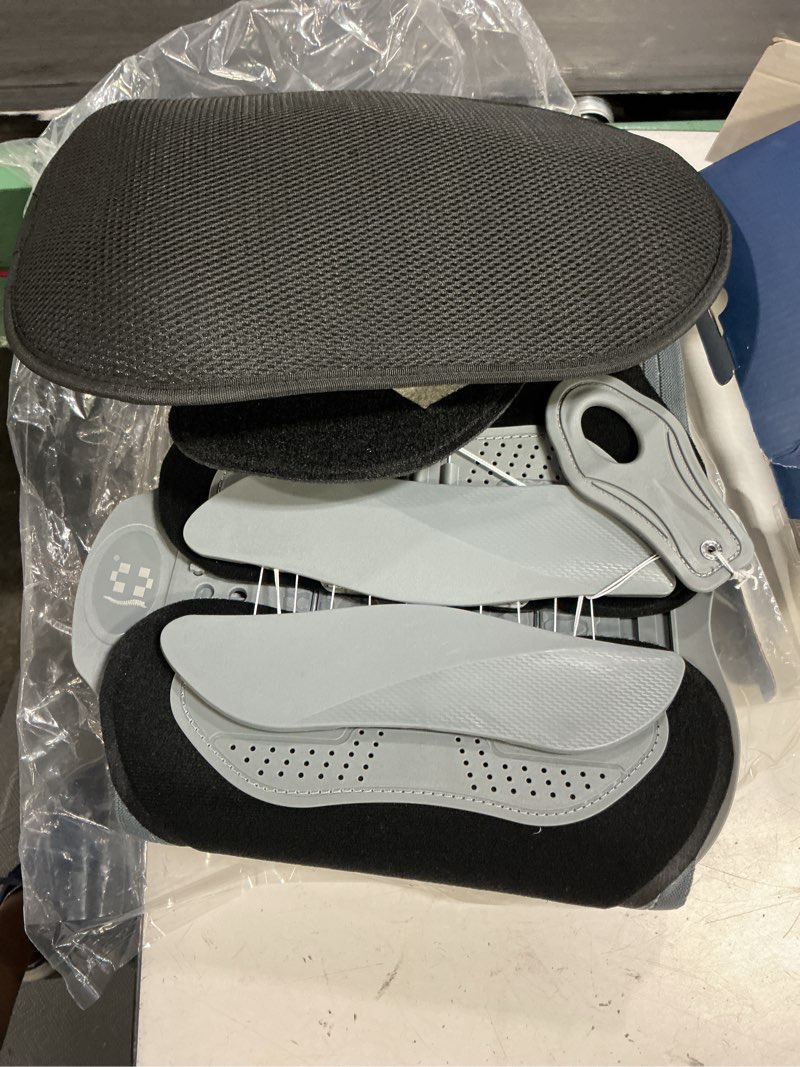 Condition photo showing Good Condition for back brace support belt-lumbar support for back discomfort, sciatica, scoliosis, herniated disc adjustable support straps-lower back brace with removable lumbar pad for men & women (2xl/3xl) 2xl/3xl 41.3"-50.4"