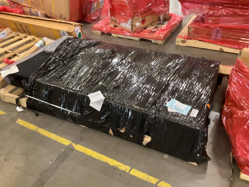 Condition photo showing As Is for Adjustable Bed Frame King Size with Wireless Remote, USB, Head Foot Incline, Underbed Light, Zero Gravity, Heavy Duty Platform Bed Base