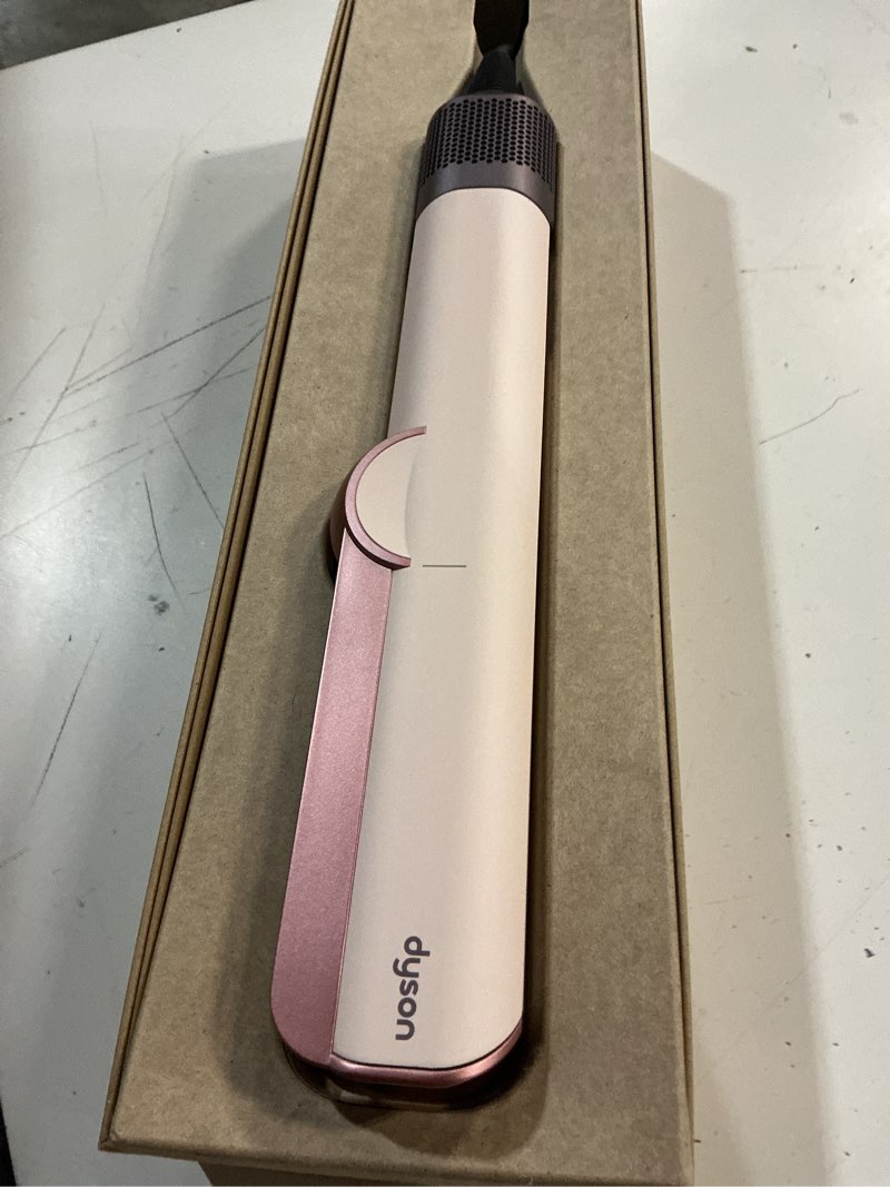 Condition photo showing Good Condition for dyson airstrait™ straightener, wet to dry hair straightener, no heat damage, no hot plates, all hair types amazon exclusive airstrait + omega bundle