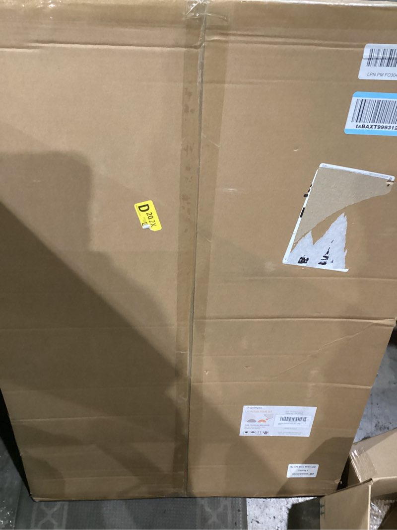 Condition photo showing Good Condition for upsimples 24x36 Poster Frame, Display Pictures 20x30 with Mat or 24 x 36 Without, Wall Hanging Picture Frames, Black, 1 Pack Black 24x36
