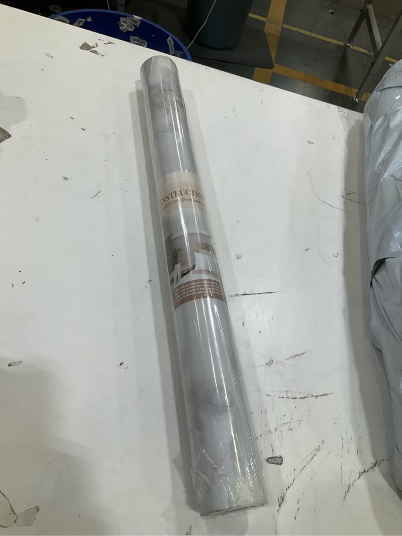 Condition photo showing New/Like New for cre8tive 24"x118" beige gold marble contact paper for countertops waterproof glossy liquid marble wallpaper peel and stick countertops removable self adhesive vinyl warp for kitchen bedroom table desk 24" x 118" glossy beige gold