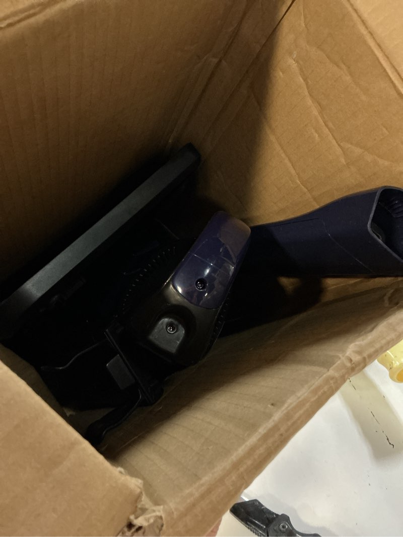 Condition photo showing As Is for shark ultracyclone 2-in-1 cordless & handheld vacuum | 2.8 lb ultra-lightweight | car & home | washable filter | xl dust cup | crevice tool & scrubbing brush | blue | ch964amz
