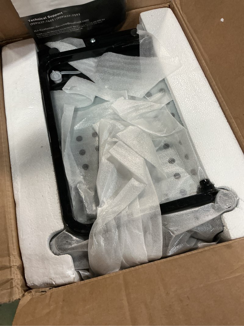 Condition photo showing Good Condition for olixis ice maker machine with handle,26lbs in 24hrs,9 ice cubes in 6 mins,auto-cleaning portable ice maker with basket and scoop, countertop ice maker for home/kitchen/camping/rv, sleek black sleek black handle-26.5lbs/24h