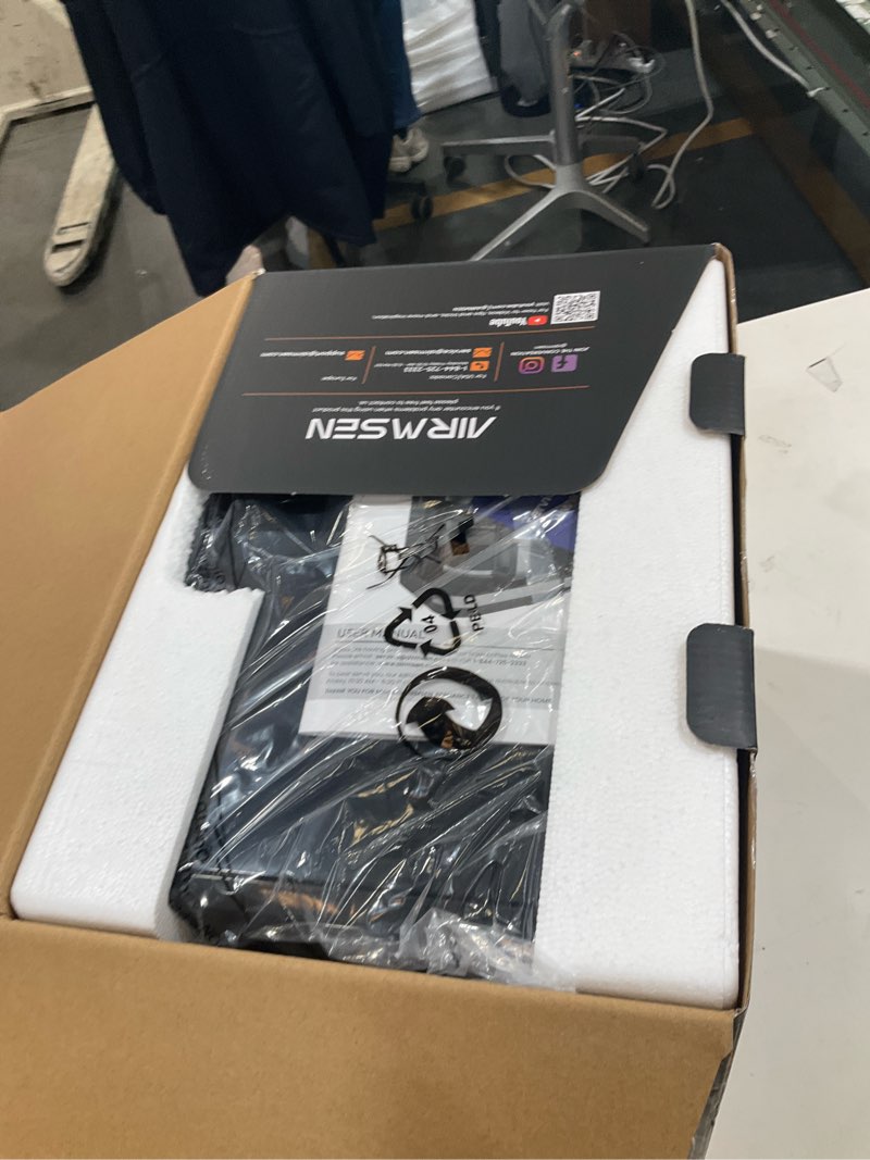 Condition photo showing Good Condition for AIRMSEN 12-Cup Programmable Dual Coffee Maker – Single Serve Machine for K-Cup Pods & Ground, 1000W Fast Brew, Delay Start, 2H Keep Warm, Touchscreen, 60oz Tank, Glass Carafe – Home & Office