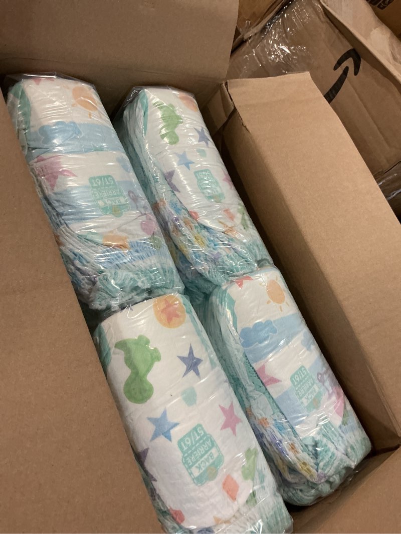 Condition photo showing New/Like New for Pampers Training Pants - Easy Ups Girls & Boys - Size 5T-6T, 84 Count, Peppa Pig Potty Underwear (Packaging May Vary) 5T-6T 84