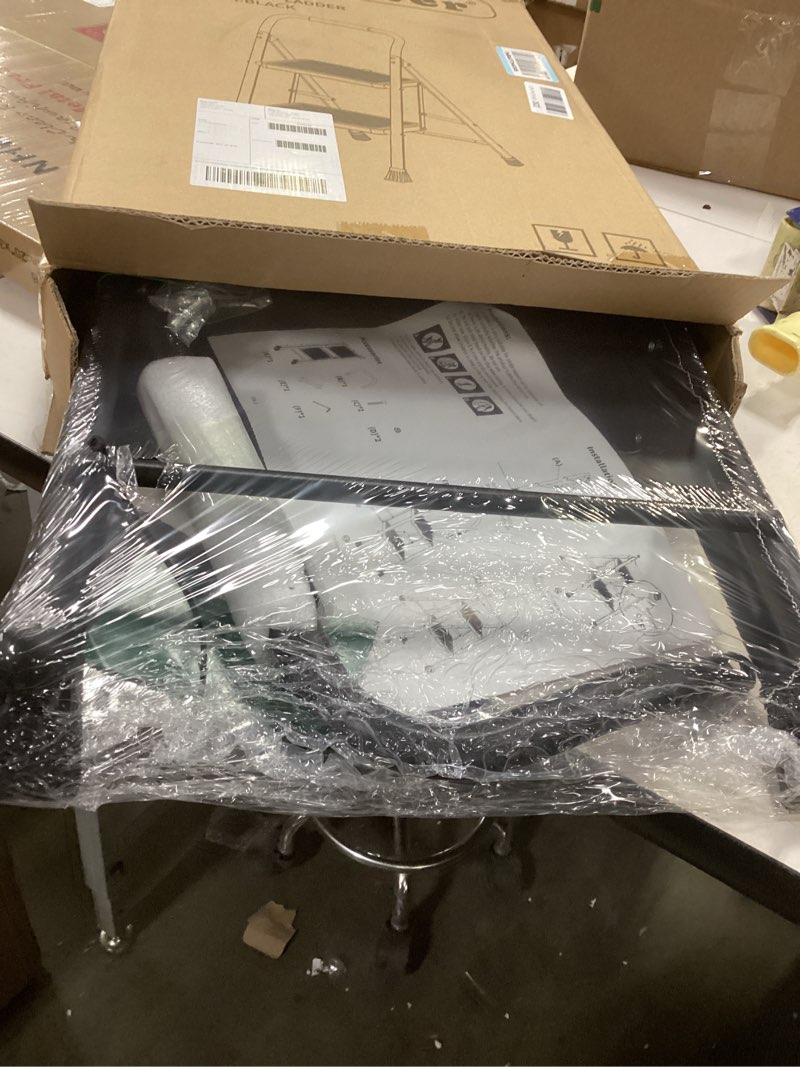 Condition photo showing Good Condition for HBTower 2 Step Ladder, Step Stool for Adults,2 Step Ladder Folding Step Stool with Wide Pedal Ergonomic Design