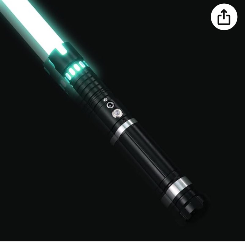 SYINGEL Dueling Lightsaber for Adults- Smooth Swing FX Lightsaber 10 Sounds Font Volume Adjustable R