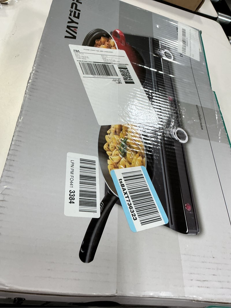 Condition photo showing Good Condition for Infrared Double Burner Electric Cooktop - 1800W Portable Stove, Heat-up In Seconds, Countertop Cooktop for Dorm, Compatible with All Cookware Ceramic Glass HP202-T5G