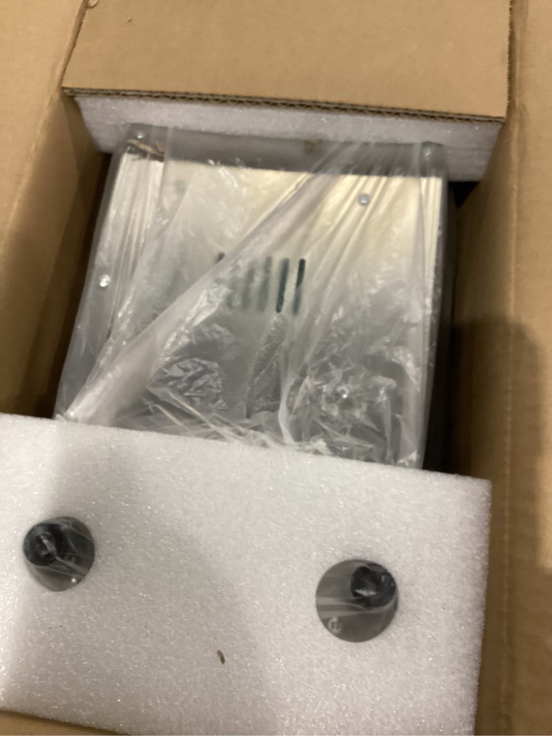 Condition photo showing As Is for VEVOR 6L Ultrasonic Cleaner, Professional Ultrasonic Cleaner Machine with Cleaning Basket & Digital Display, 120W Stainless Steel 40kHz Cleaning Machine for Watches, Razors, Jewelry, Coins and More