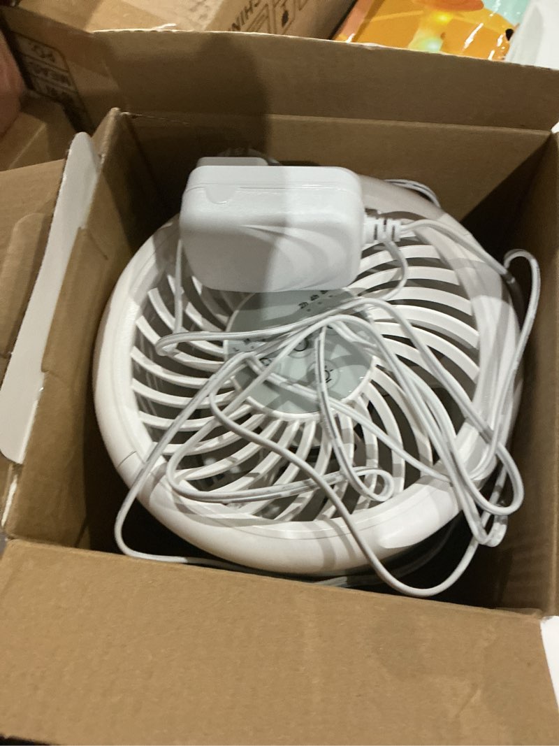 Condition photo showing As Is for Air Purifiers for Bedroom, FULMINARE H13 True HEPA Air Filter, Quiet Air Cleaner With Night Light, Portable Small Air Purifier for Home, Office, Living Room White 1 Pack