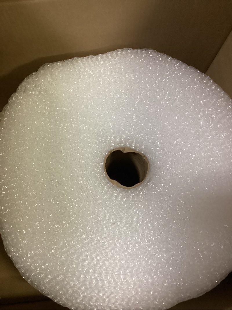 Condition photo showing Good Condition for 3/16" sh small bubble cushioning wrap padding roll 175' x 12" wide 175ft