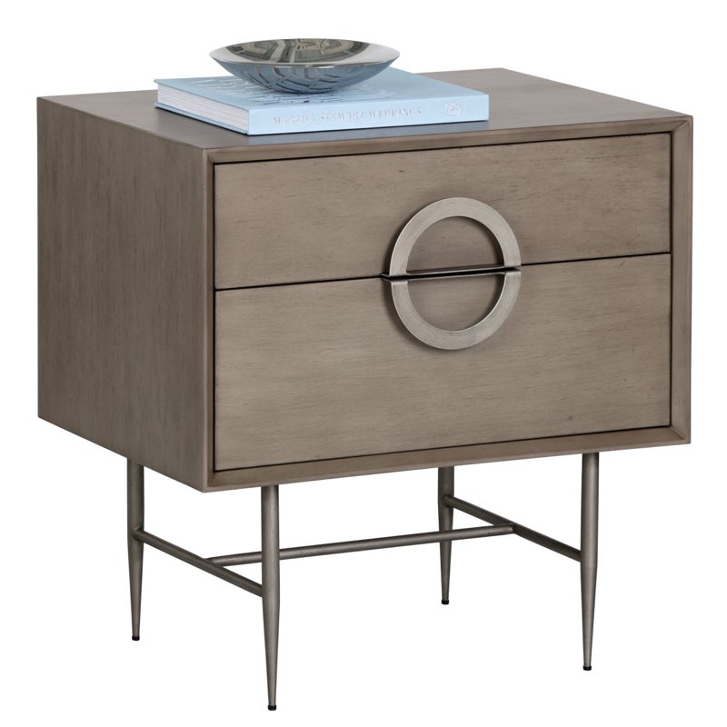 Berthelot 2 Drawer Nightstand