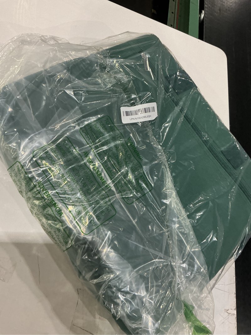 Condition photo showing Good Condition for portable stadium seat cushion with back support - waterproof bleacher pad for sports events, camping, concerts & outdoor activities (floral green) green floral