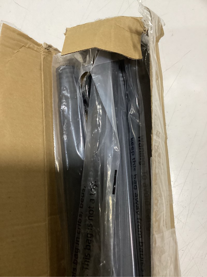 Condition photo showing Good Condition for shower curtain rod 30-92 inch adjustable closet rods for window bathroom closet kitchen doorway, heavy duty no rust wall screw mounted shower rod, black telescoping 30in-92in