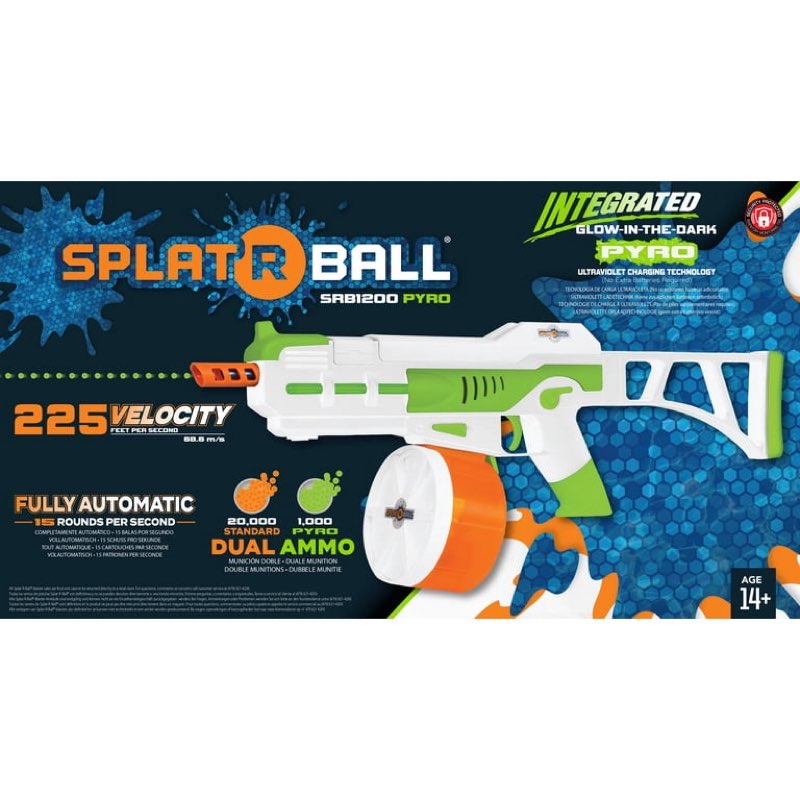 splat-r-ball srb1200 pyro blaster kit