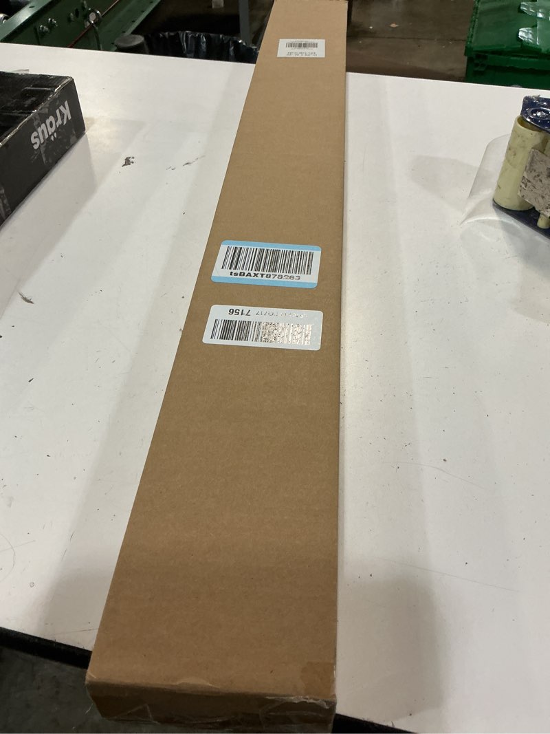 Condition photo showing New/Like New for lazblinds cordless cellular shades, no tools no drill blackout honeycomb shades pleated blinds for windows, 34" w x 64" h, midnight black blackout-midnight black 34'' w x 64'' h