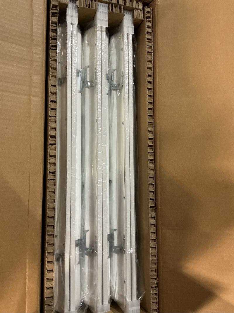 Condition photo showing Good Condition for AIKVSXER 6 Pack 2x2 LED Flat Panel Light - Selectable 5 CCT 3000K-6500K & 5 Wattage 30-50W 5500Lm 0-10V Dimmable 2x2 led Drop Ceiling Lights 120-277V for Commercial and Home 2x2-6p