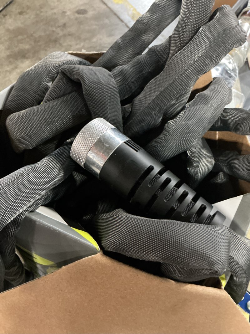 Condition photo showing As Is for teknor apex zero-g 5/8 in. d x 50 ft. l heavy duty commercial grade garden hose