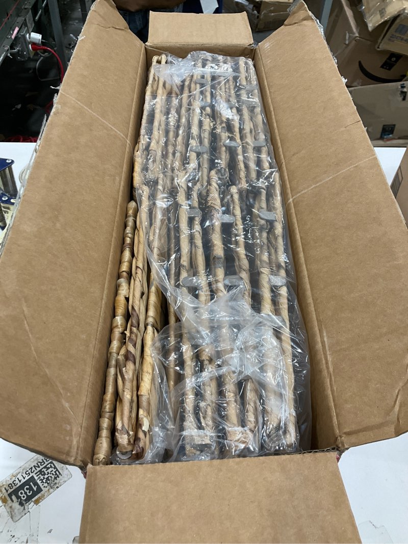 Condition photo showing Good Condition for Storage Baskets 11x11inch Cube Baskets 4 pcs Baskets,Foldable Handwoven Water Hyacinth Laundry Organizer,Cube Storage Baskets