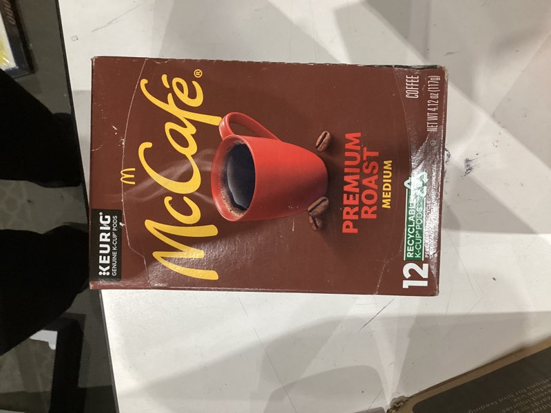Condition photo showing New/Like New for McCafé Premium Medium Roast K-Cup Coffee Pods (12 Pods)