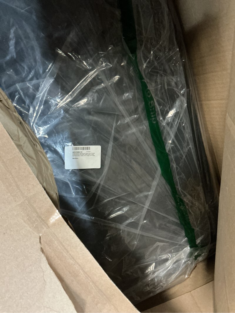 Condition photo showing Good Condition for heavy duty portable crowd control 8ft barricade jacket cover - angry bull barricades black