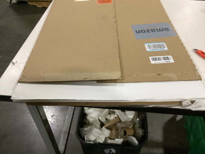 Condition photo showing As Is for UCreate Foam Board, White, 22" x 28", 5 Sheets 22" X 28", White