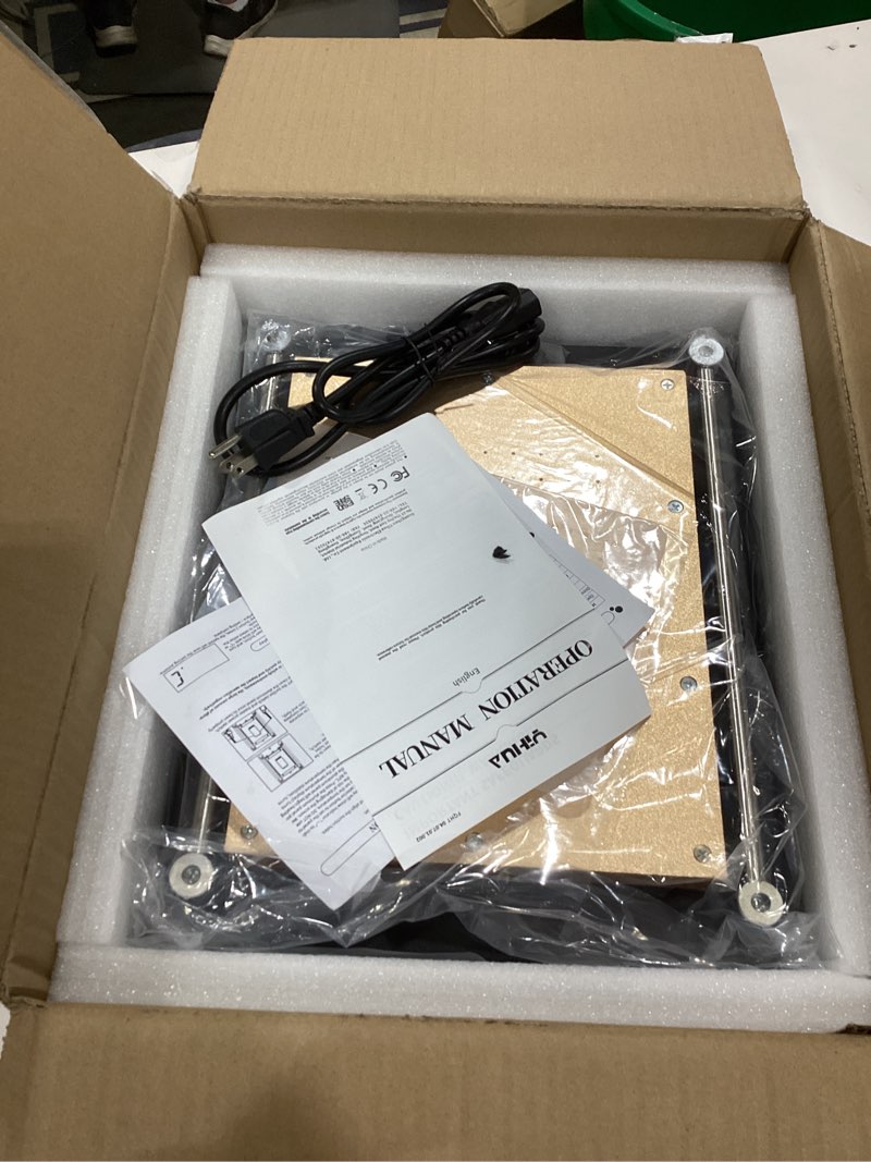 Condition photo showing Good Condition for YIHUA 946A-III Digital LCD Screen Separator 5V 2A USB Power Supply with Built-in Long-Lasting Vacuum Pump for Mobile Ipad °F /°C ?Aluminum Panel Size: 28cm x 22cm /11" x 8.7" ±0.05?