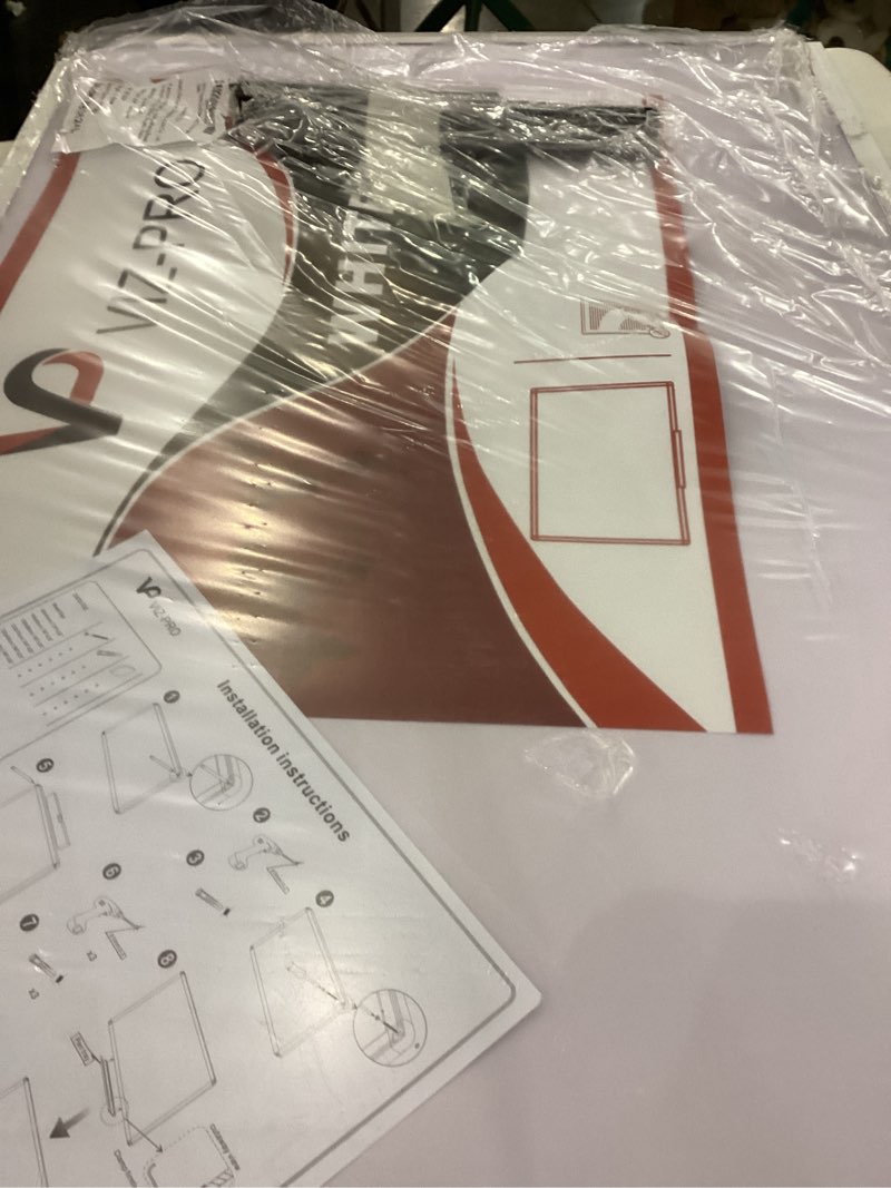 Condition photo showing Good Condition for VIZ-PRO Magnetic Dry Erase Board, 36 X 24 Inches, Silver Aluminium Frame 36"W x 24"H