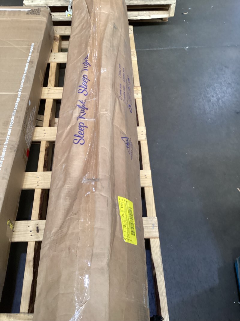Condition photo showing As Is for king size mattress (high-end upgraded) hotel-level luxury 12 inch hybrid king mattress in a box, cooling-gel memory foam & pocket springs, back pain, extra edge support, 365-night trial, medium firm medium firm 12.0 inches king (u.s. standard)