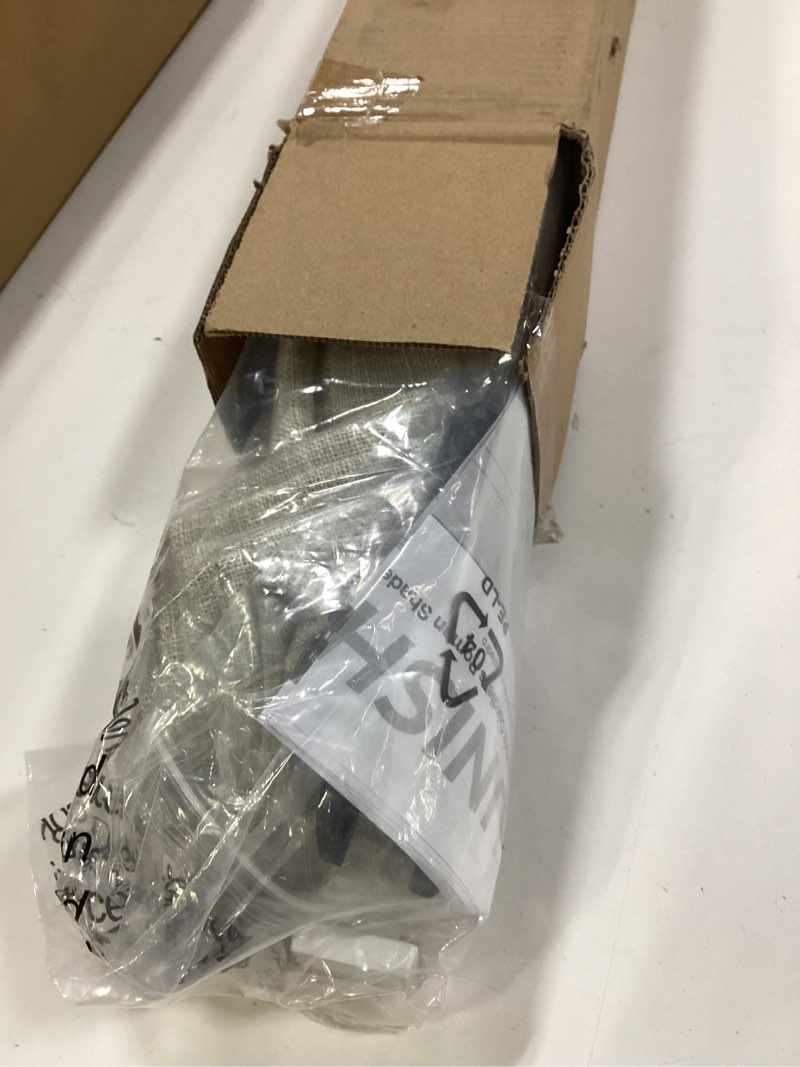 Condition photo showing As Is for no Drill Cordless Roman Shades for Windows, 20" W × 64" H - Light Filtering - Linen - Beige Light Filtering - Linen - Beige 20" W × 64" H