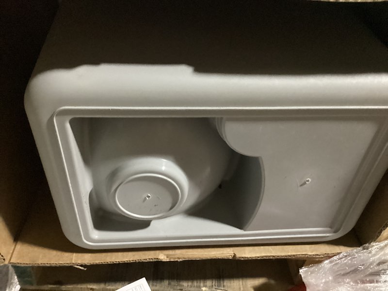 Condition photo showing As Is for whirlpool 44000 -grain water softener for hard water and iron reduction