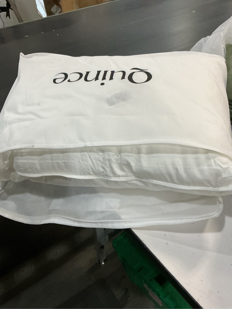Condition photo showing Good Condition for quince premium down alternative pillow, standard, medium