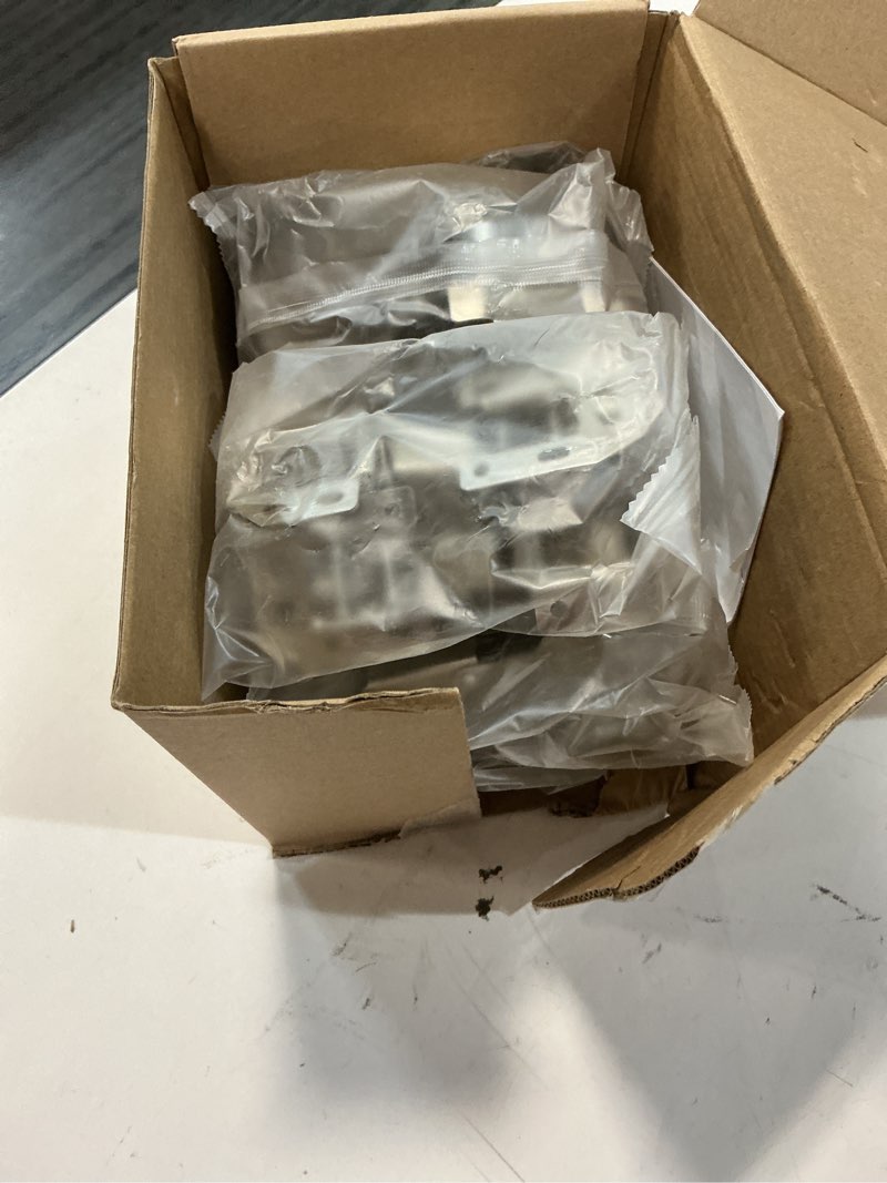 Condition photo showing New/Like New for chibery 20 pack 90 degree soft close surface mount spring hinges, easy installation no pre-drilled, noiseless frameless hidden concealed kitchen cabinet hinge for cupboard folded replacement hardware